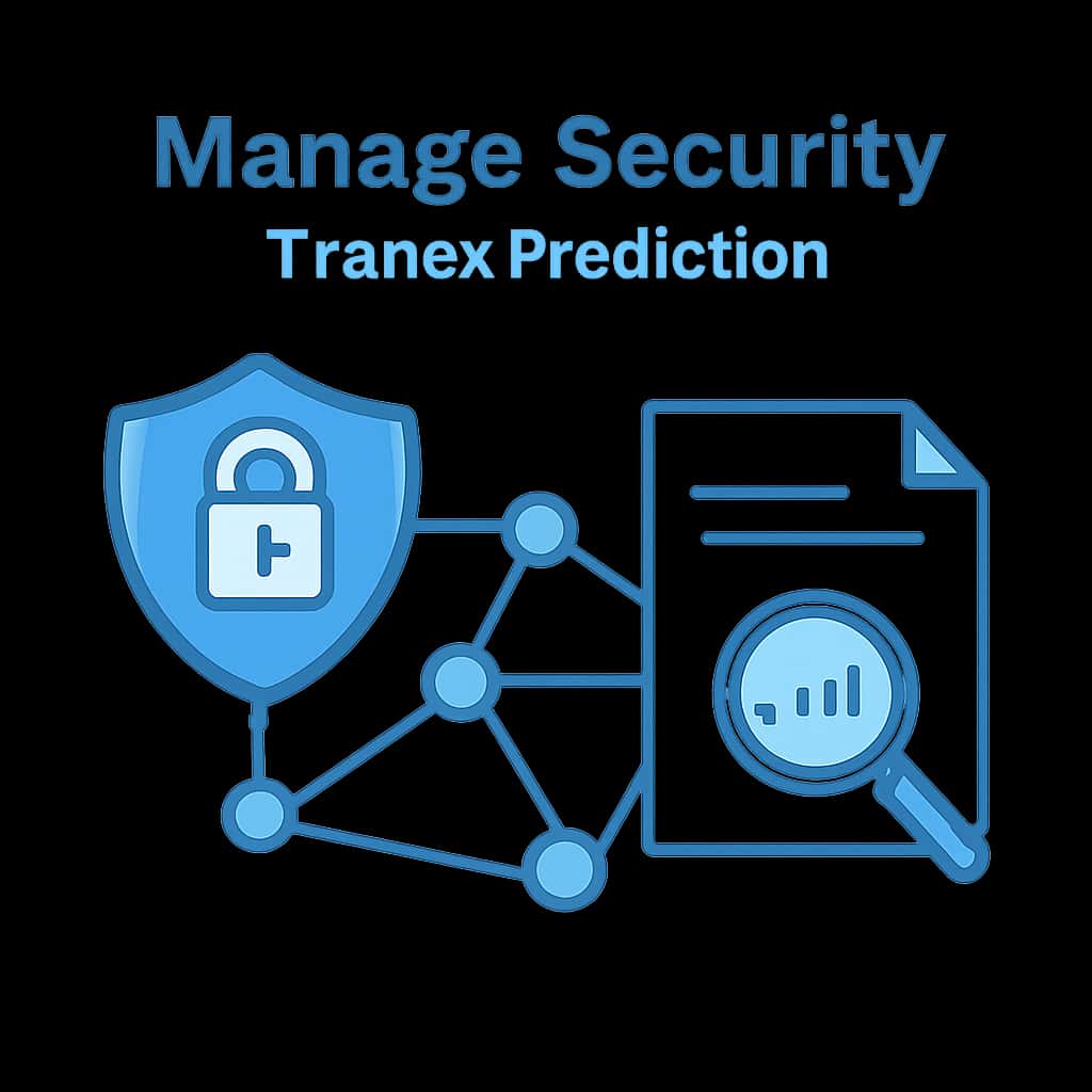 An educational illustration explaining security management for Tiranga Prediction.