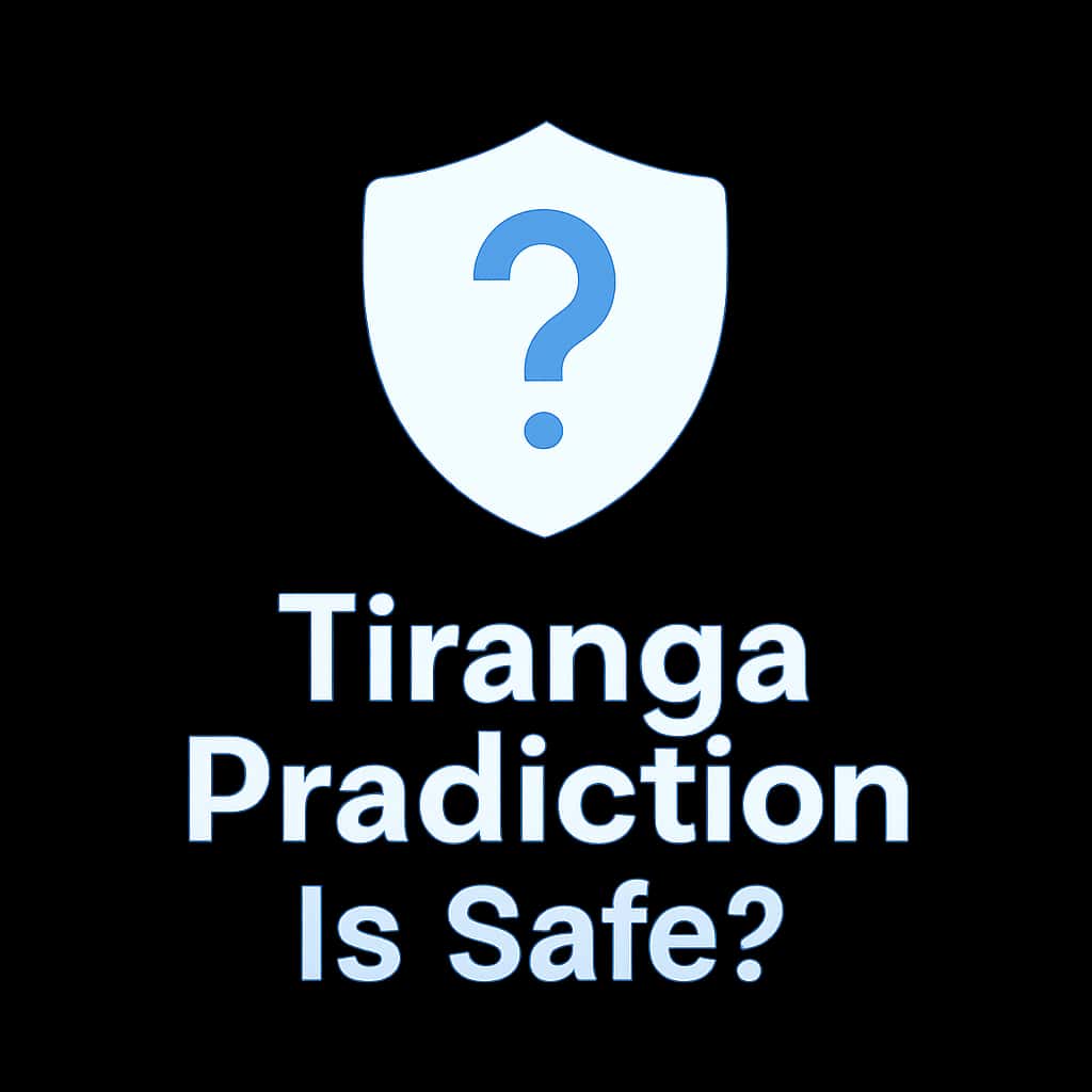 An icon symbolizing the safety features of Tiranga Prediction.