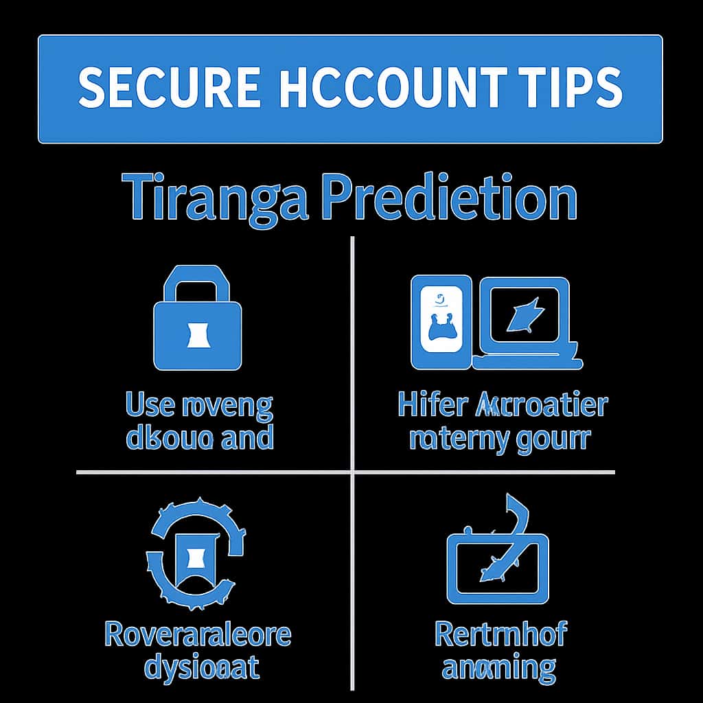 An educational diagram on Secure Tiranga Prediction Account Tips.