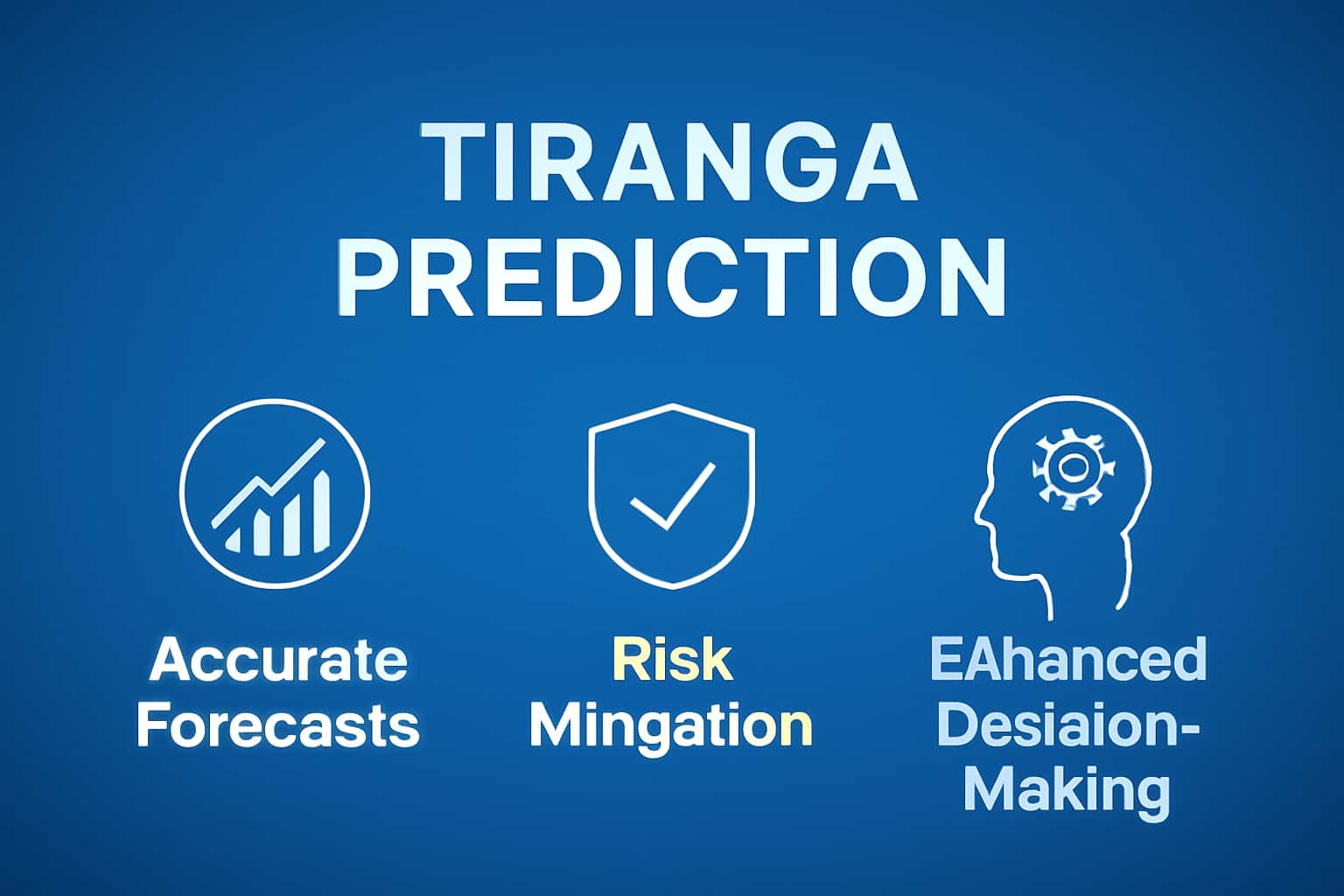 A high-tech display illustrating the concept of Tiranga Prediction benefits.