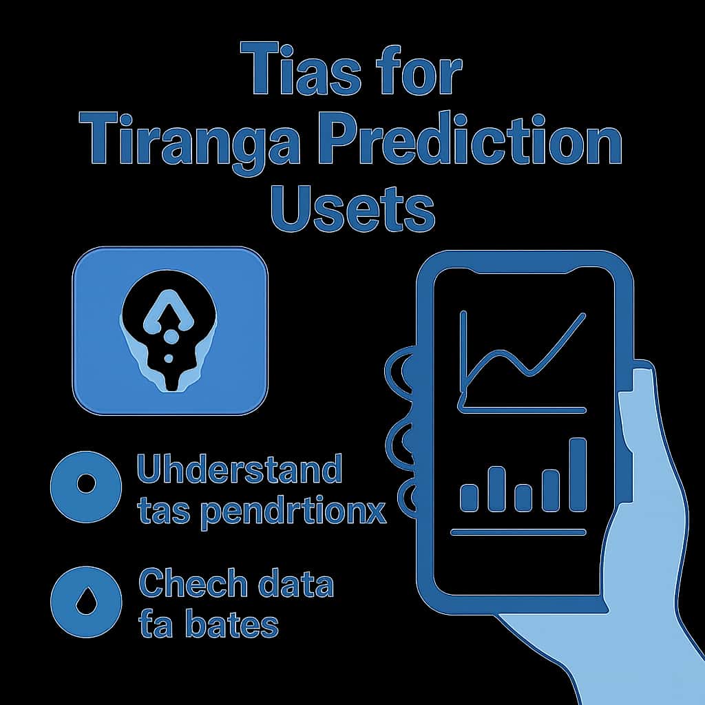 Diagram illustrating key tips for Tiranga Prediction users.