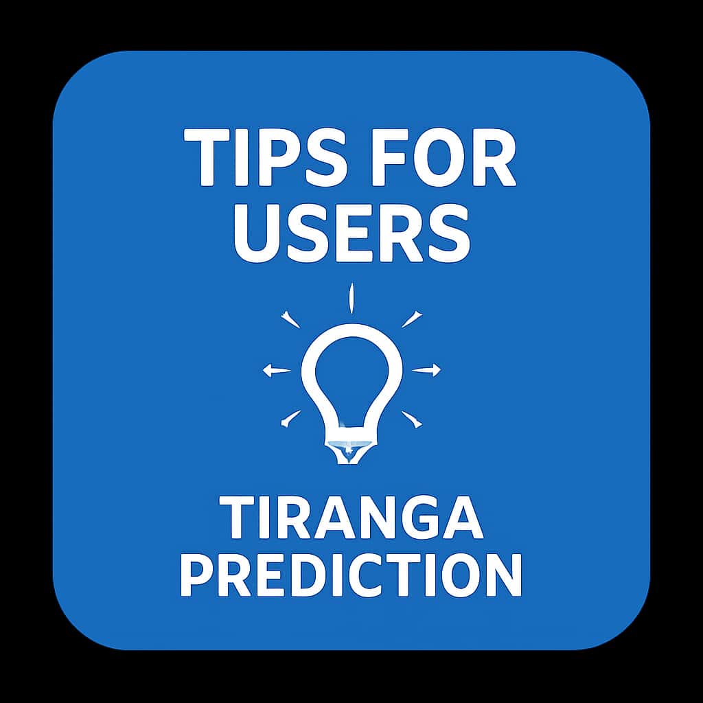 Icon representing tips for Tiranga Prediction users.
