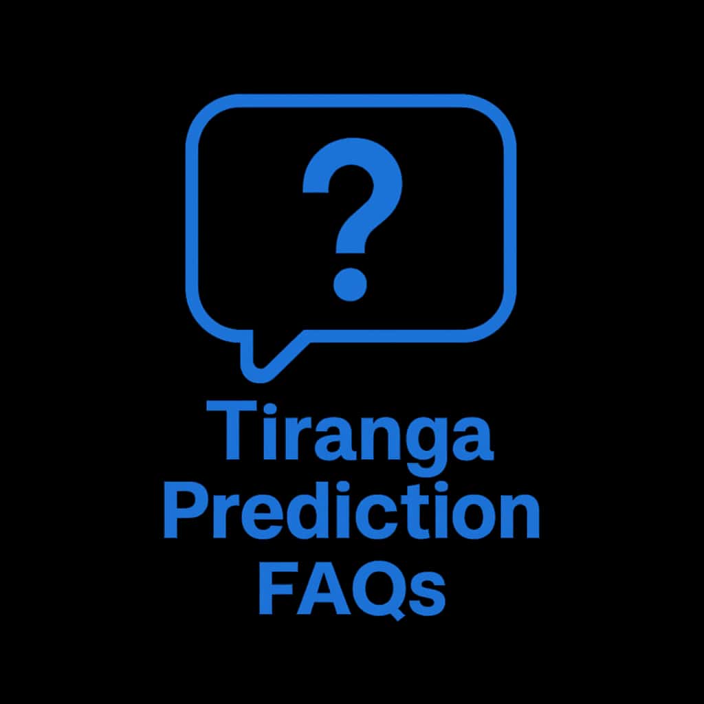 Icon representing Tiranga Prediction FAQs.
