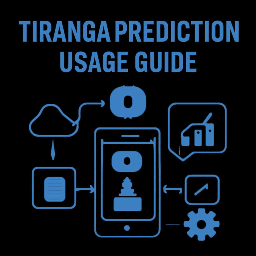 An educational diagram illustrating the features of Tiranga Prediction.