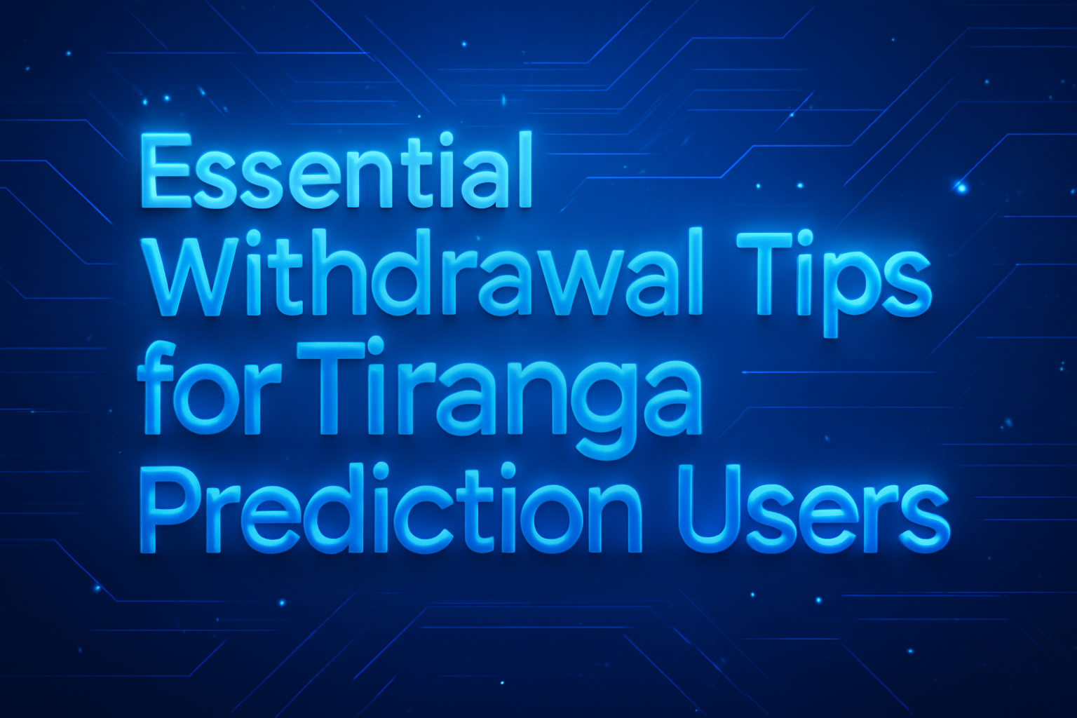 An informative scene depicting the features of Tiranga Prediction