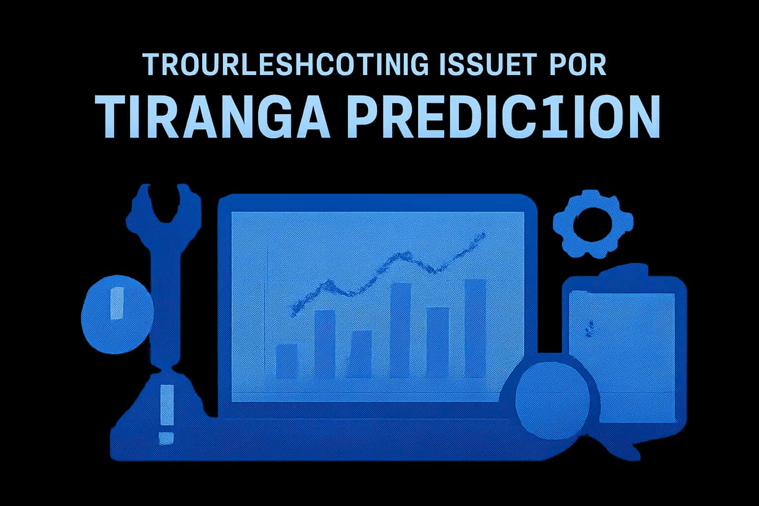 Informational scene illustrating troubleshooting issues for Tiranga Prediction.