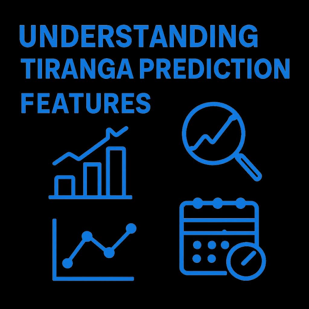 An educational diagram outlining key features of Tiranga Prediction.